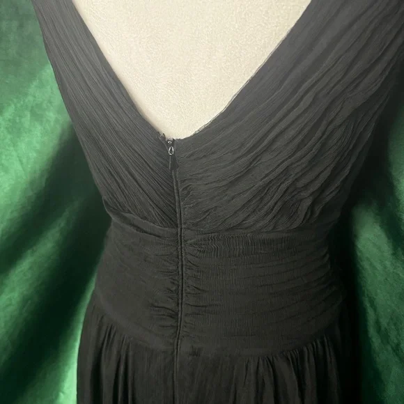 TADASHI Collection Silk Dress & Scarf Set - Size 12 - Picture 5 of 8